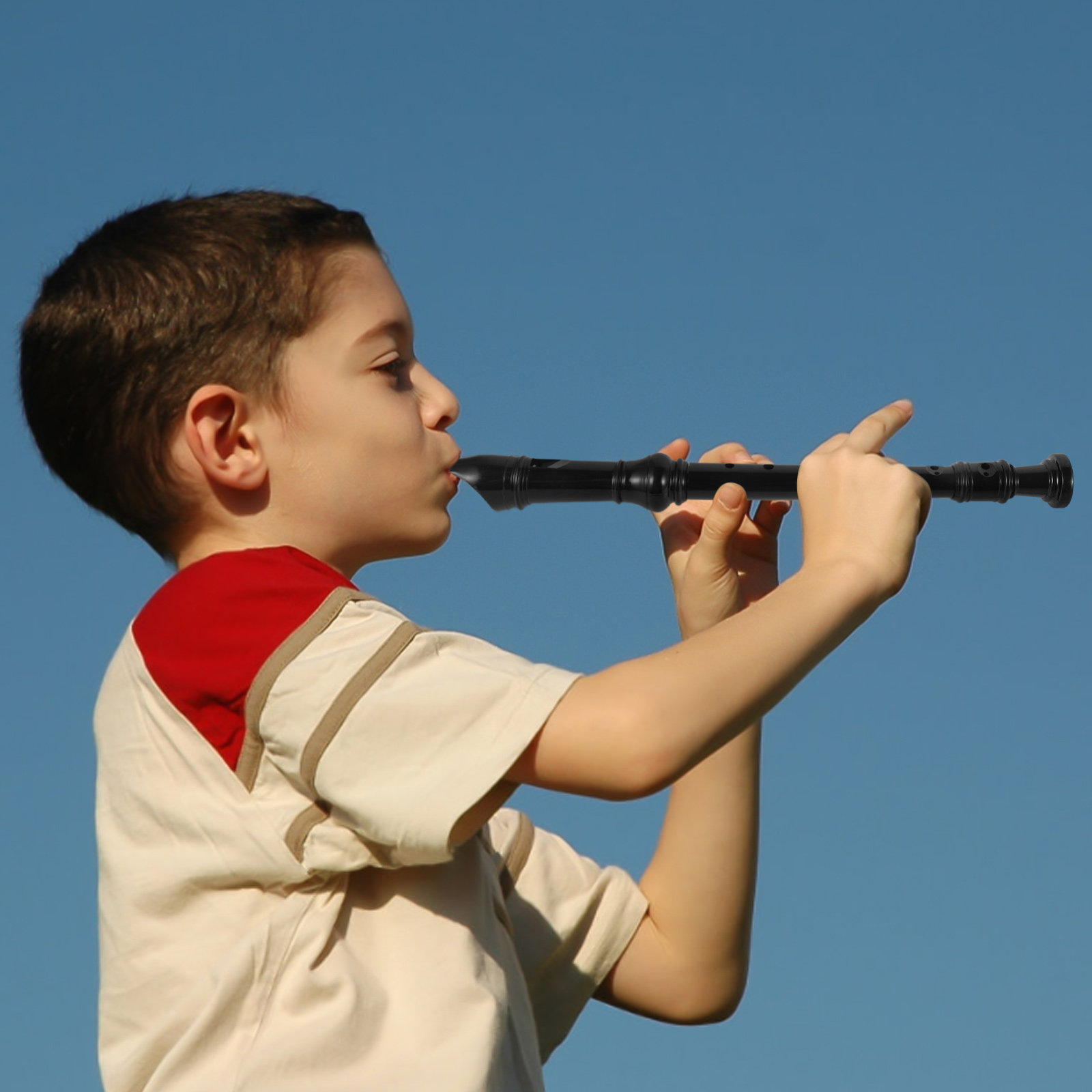 Soprano Recorder Plastic - آلة ريكوردري سوبرانو بثمانية فتحات، تصميم