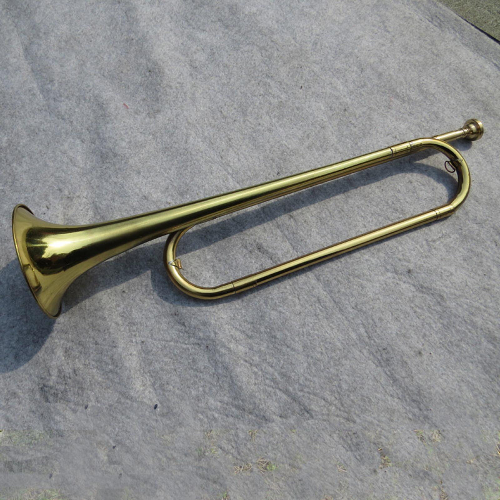 بوق نحاسي بتصميم الكافالري، مط - مراجعة Musical Instrument Bugle وسعره