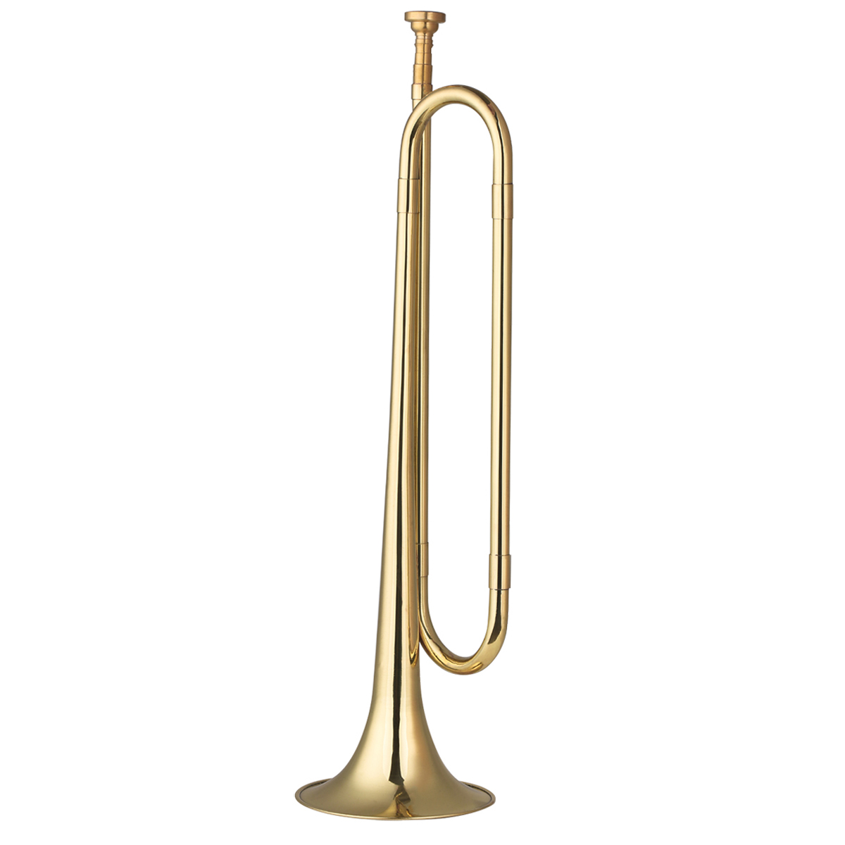 بوق نحاسي مطلي بالذهب ، بوق اس - مراجعة Musical Instrument Bugle وسعره