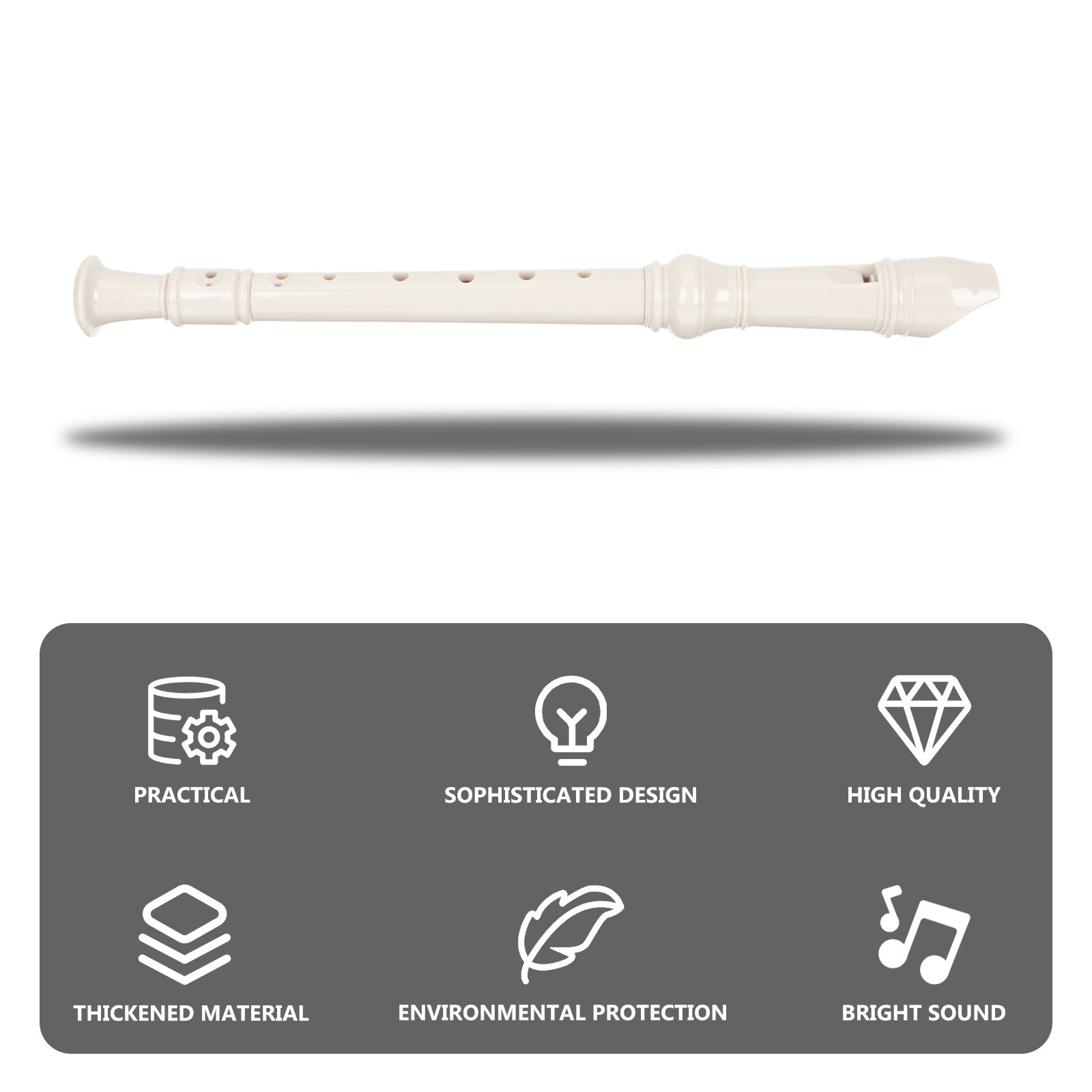 مجموعة واحدة من آلة السوبرانو  - مراجعة Soprano Recorder Plastic وسعره