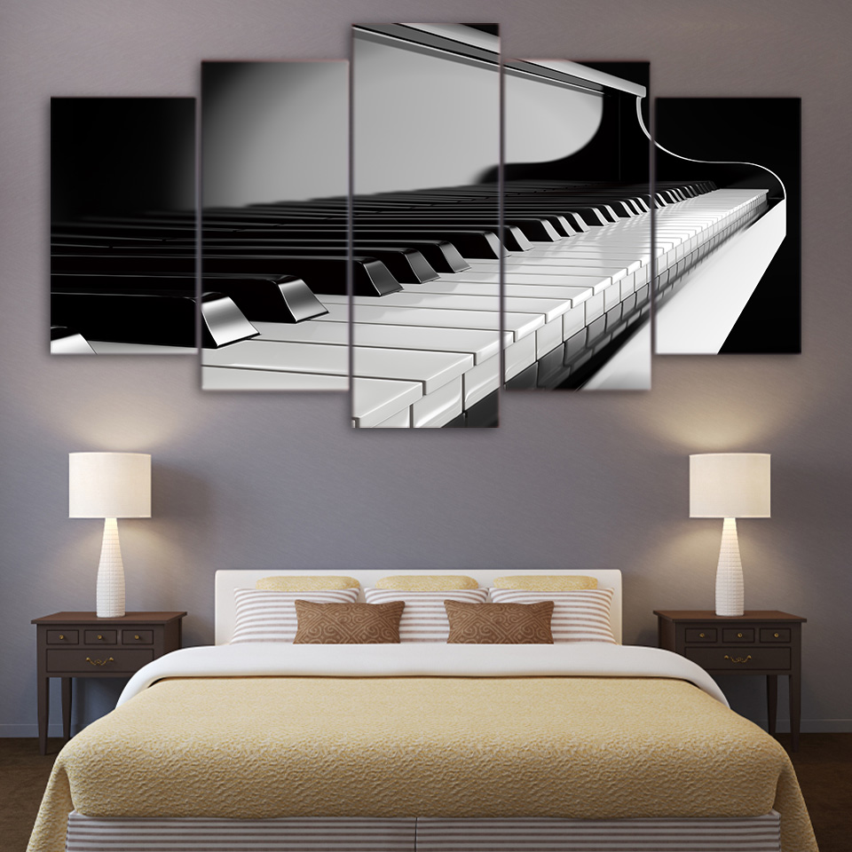 قماش صور فنية للجدران إطار حدي - مراجعة Picture Of Musical Instrument وسعره