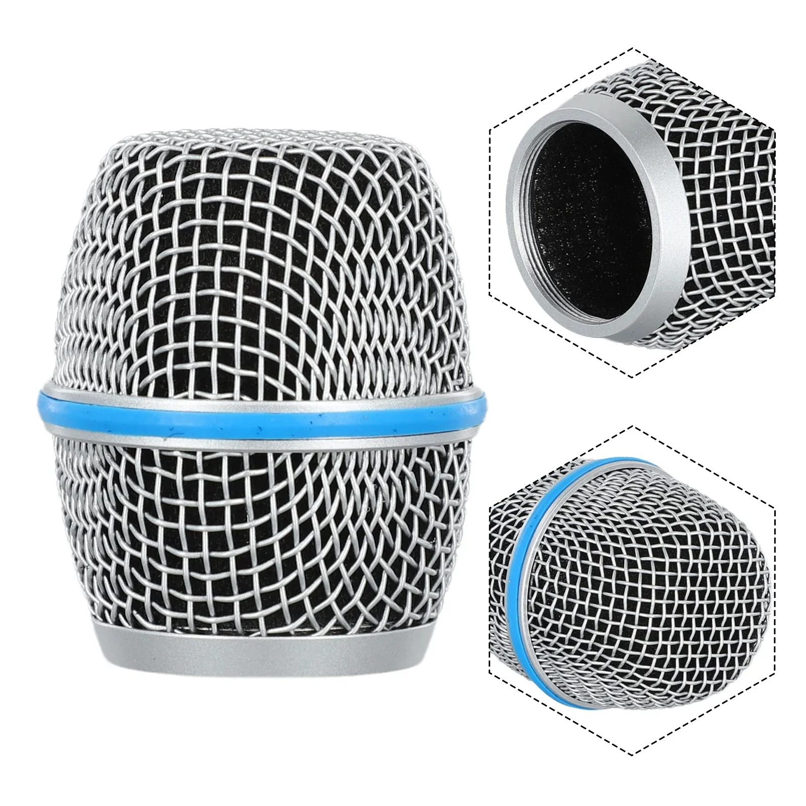 1 قطعة ميكروفون شبكة رئيس المع - مراجعة Shure Mic Mv7 وسعره